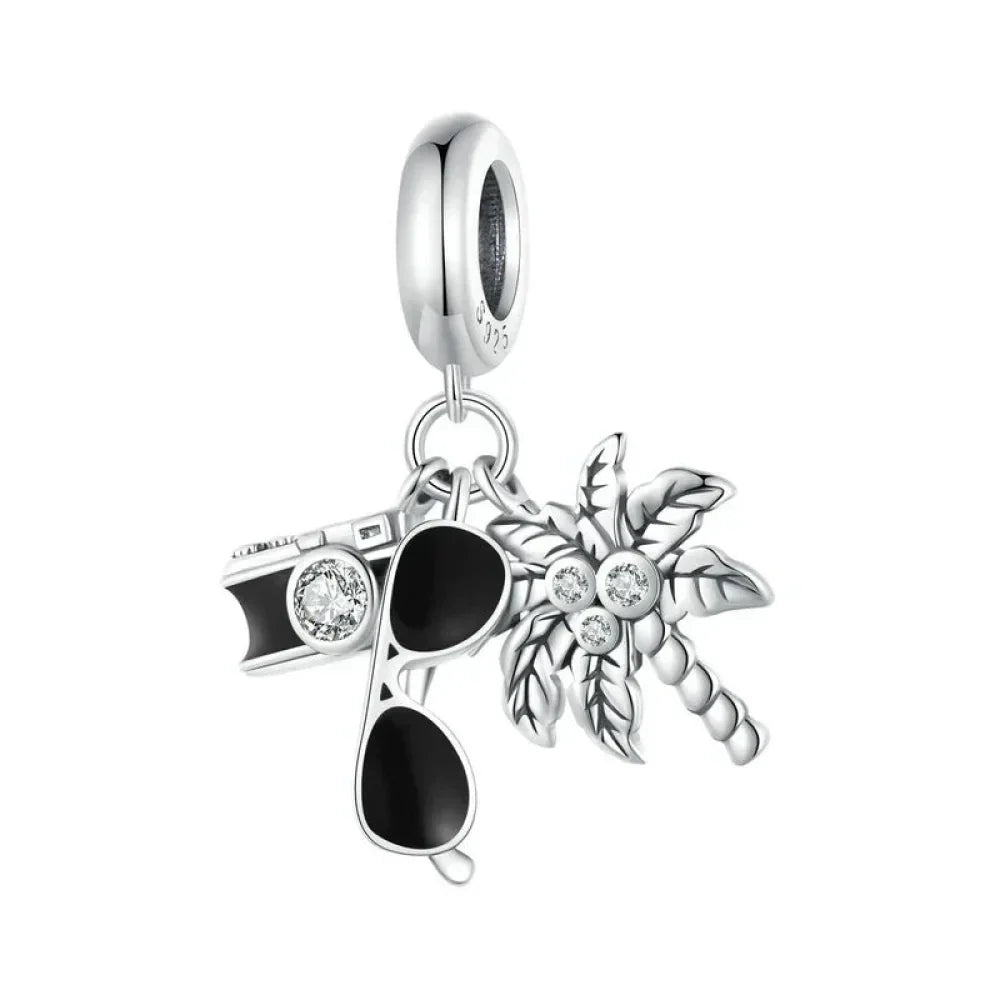 Capture Your Wanderlust: Camera & Sunglasses Travel Charms