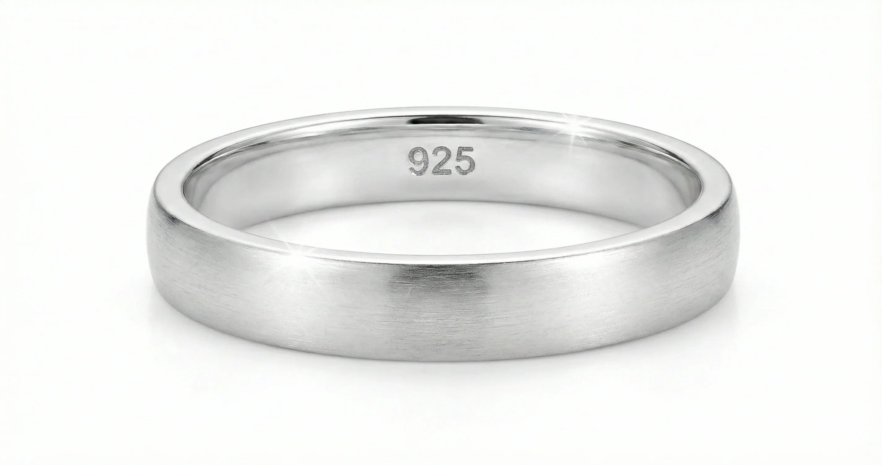 925 sterling silver ring with hallmark stamp - genuine quality jewelry