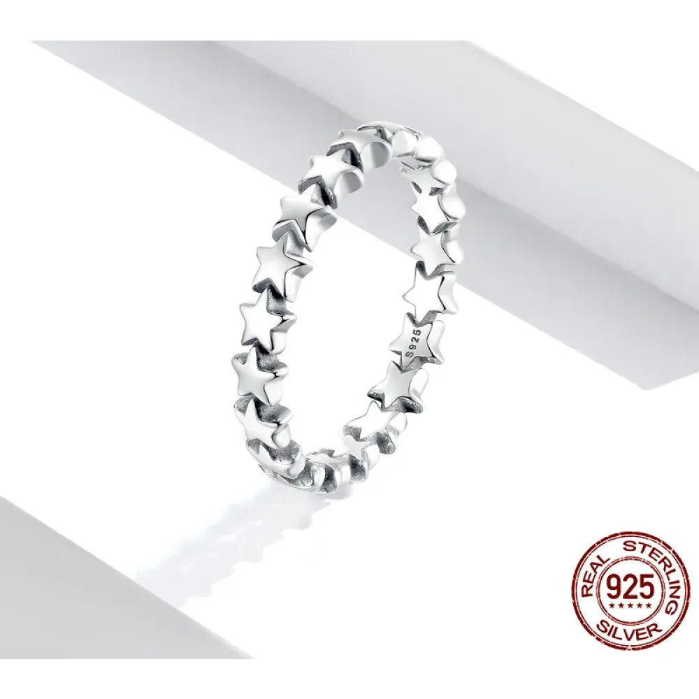 925 Sterling Silver Star Ring - Elegant Wedding jewellery for Women - Rings