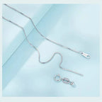 925 Sterling Silver Blue Crystal Evil Eye Necklace | Lucky Neck Chain | Women’S Birthday Gift Fine Jewelry Necklaces