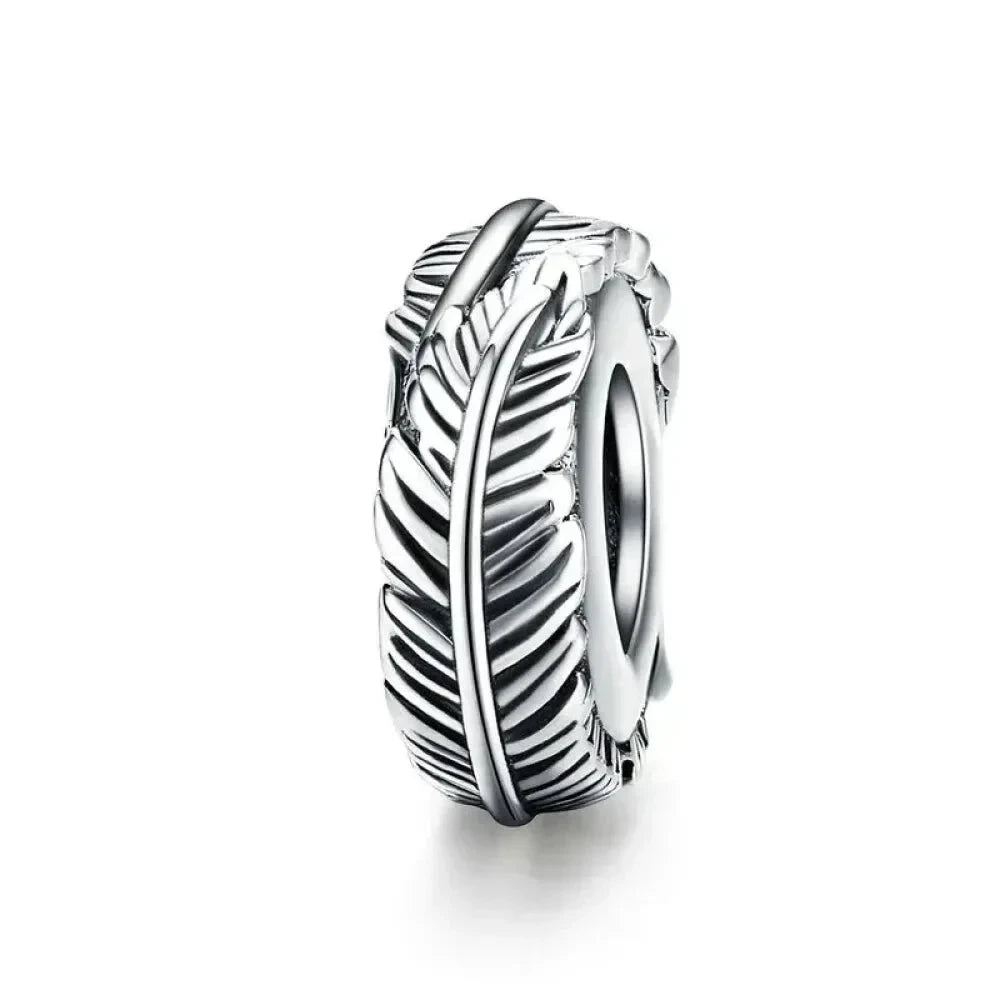 Dazzle in Elegance with 925 Sterling Silver CZ Beads for Bracelets & Bangles - Scc1236 - Charms