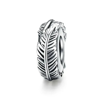 Dazzle in Elegance with 925 Sterling Silver CZ Beads for Bracelets & Bangles - Scc1236 - Charms