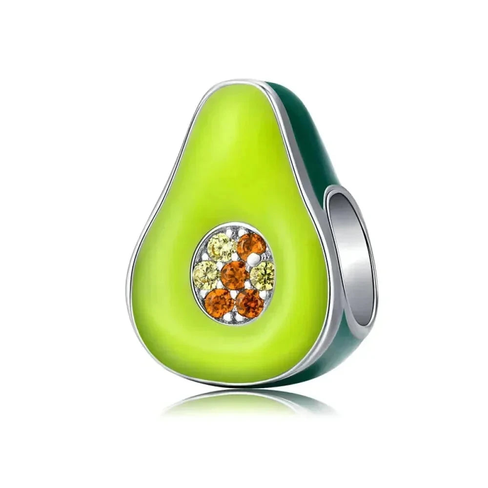 Dazzle in Elegance with 925 Sterling Silver CZ Beads for Bracelets & Bangles - Bsc129 - Charms