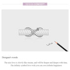 925 Sterling Silver Clear 5A Crystal Collection Family Heart Cross Charm Beads For Bracelet & Necklace Pendant Charms