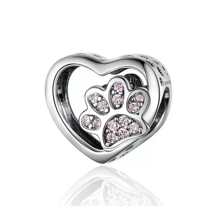 Dazzle in Elegance with 925 Sterling Silver CZ Beads for Bracelets & Bangles - Scc1191 - Charms