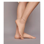Elegant 925 Sterling Silver Infinity Chain Anklet Trendy Summer Foot Jewelry Anklets