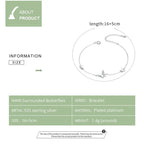 Delicate Sterling Silver Butterfly Bracelet A Symbol Of Freedom And Transformation Bracelets