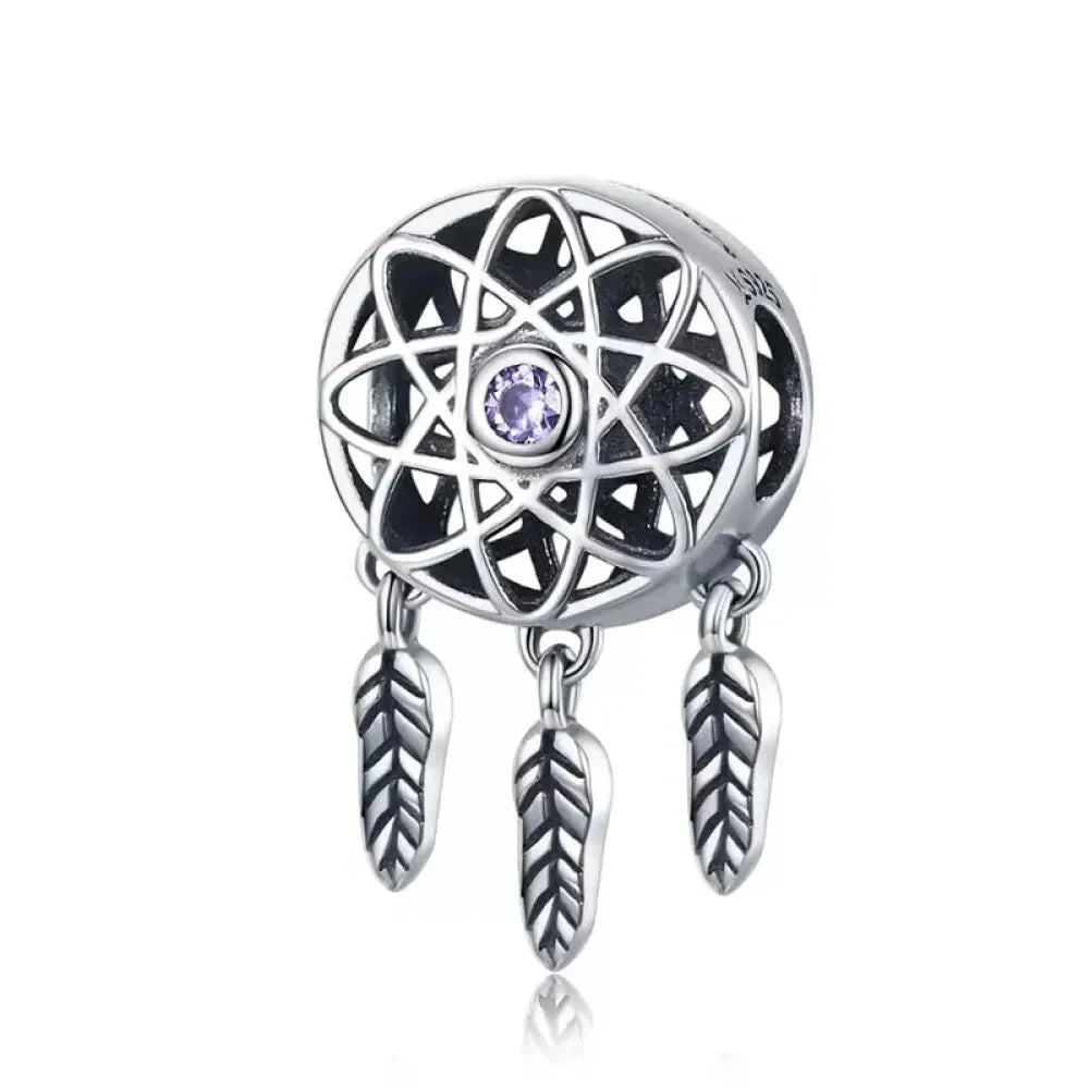 Dazzle in Elegance with 925 Sterling Silver CZ Beads for Bracelets & Bangles - Scc330 - Charms
