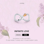 925 Sterling Silver Clear 5A Crystal Collection Family Heart Cross Charm Beads For Bracelet & Necklace Pendant Charms