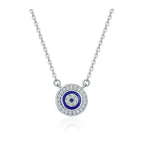 Guardian Evil Eye Sterling Silver Pendant Necklace Necklaces