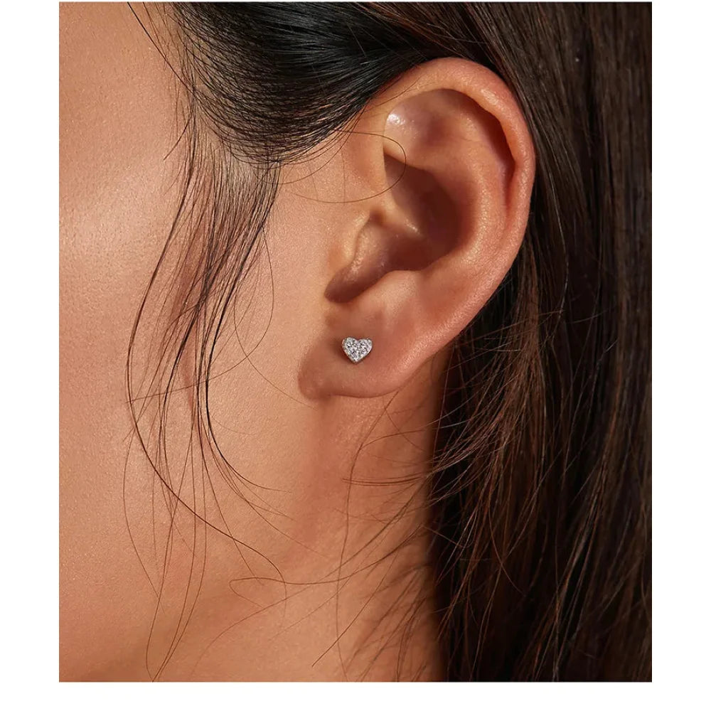 925 Sterling Silver Star and Butterfly Stud Earrings - Delicate Fine jewellery