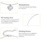 Simple Essential Bead Link Anklets 925 Sterling Silver Bracelet For Foot Jewelry