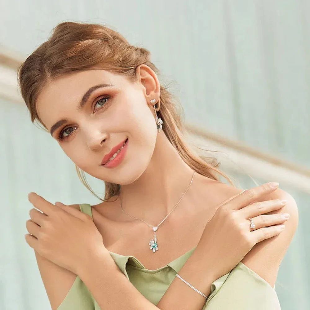 14K Gold Plated CZ Tennis Bracelet | Adjustable 925 Sterling Silver Slider for Women | Wedding jewellery Gift