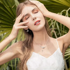 Sterling Silver Dancing Bee Bracelet With Crystal Women’S Chain Link Bracelets