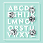925 Sterling Silver Alphabet Charms A To Z Letter Collection For Diy Jewelry Making