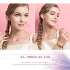 925 Sterling Silver Heart Pendant Necklace Perfect Valentine’S Day Gift Necklaces