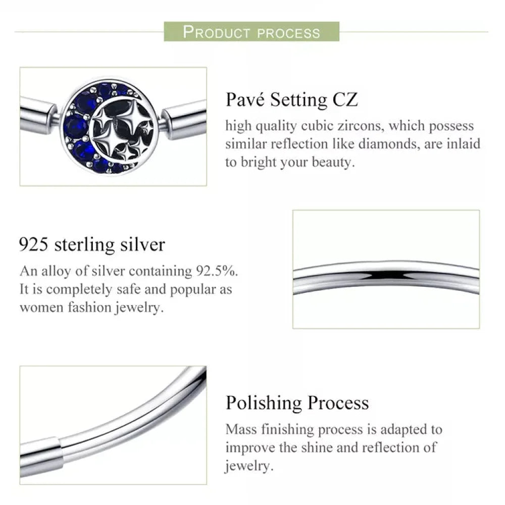 925 Sterling Silver Snake Chain Bangle & Bracelet Pave Setting CZ for Women Pendant Charm Bead DIY Luxury jewellery