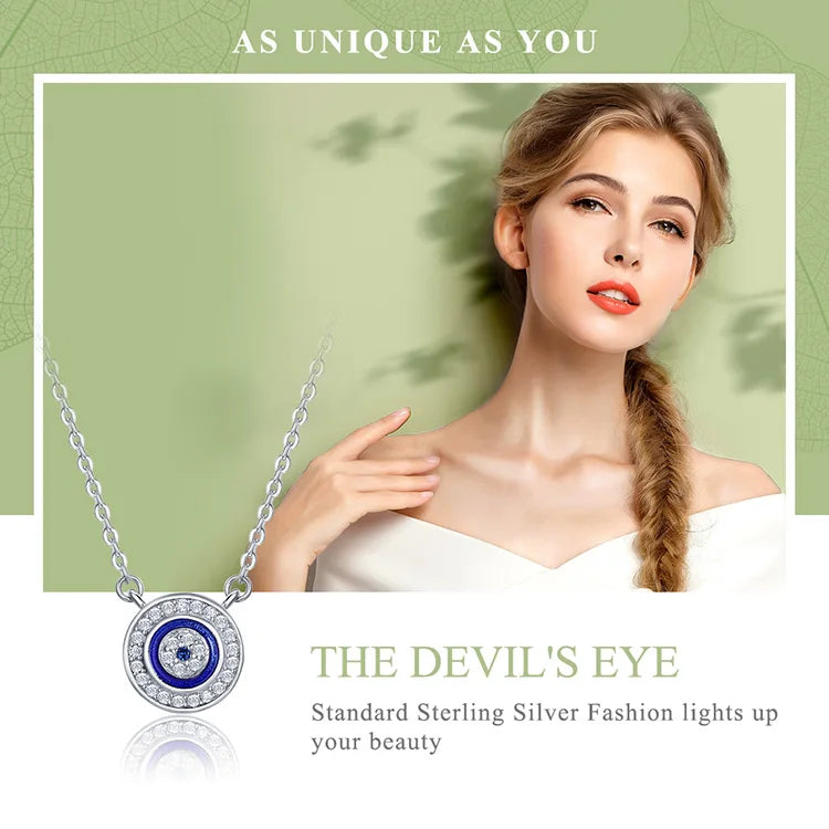 Guardian Evil Eye Sterling Silver Pendant Necklace - Necklaces