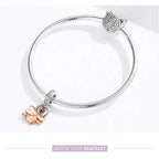 925 Sterling Silver Gardon Lucky Clover Charm Scc1238 Charms