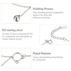 Elegant 925 Sterling Silver Bell And Cat Anklet For Women Sct003 Anklets