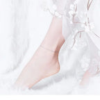 925 Sterling Silver Beaded Anklets Timeless Elegance For Your Ankle