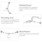 925 Sterling Silver Geometric Minimalist Anklets Elevate Your Summer Style With Sct011
