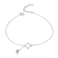 Elegant 925 Sterling Silver Bell And Cat Anklet For Women Sct003 Anklets