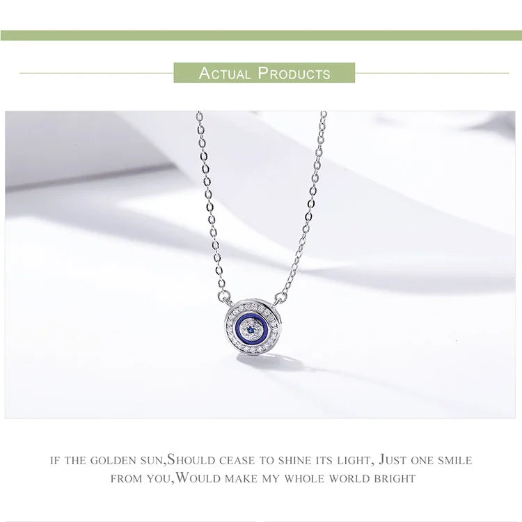 Guardian Evil Eye Sterling Silver Pendant Necklace - Necklaces