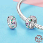 Dazzle in Elegance with 925 Sterling Silver CZ Beads for Bracelets & Bangles Charms