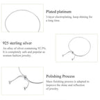 Stylish 925 Sterling Silver Adjustable Snake Charm Anklet Sct016 Anklets