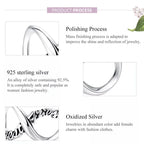 925 Sterling Silver Clear 5A Crystal Collection Family Heart Cross Charm Beads For Bracelet & Necklace Pendant Charms