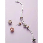 Exquisite 925 Sterling Silver Snake Chain Bangle & Bracelet | Luxury Jewelry 17 22Cm Pas902 Charm Bracelets