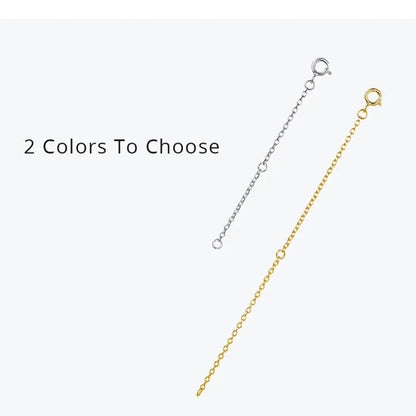 14K Gold Plated 925 Sterling Silver Necklace Extension Chains with Lobster Clasps for DIY jewellery Making - Necklaces
