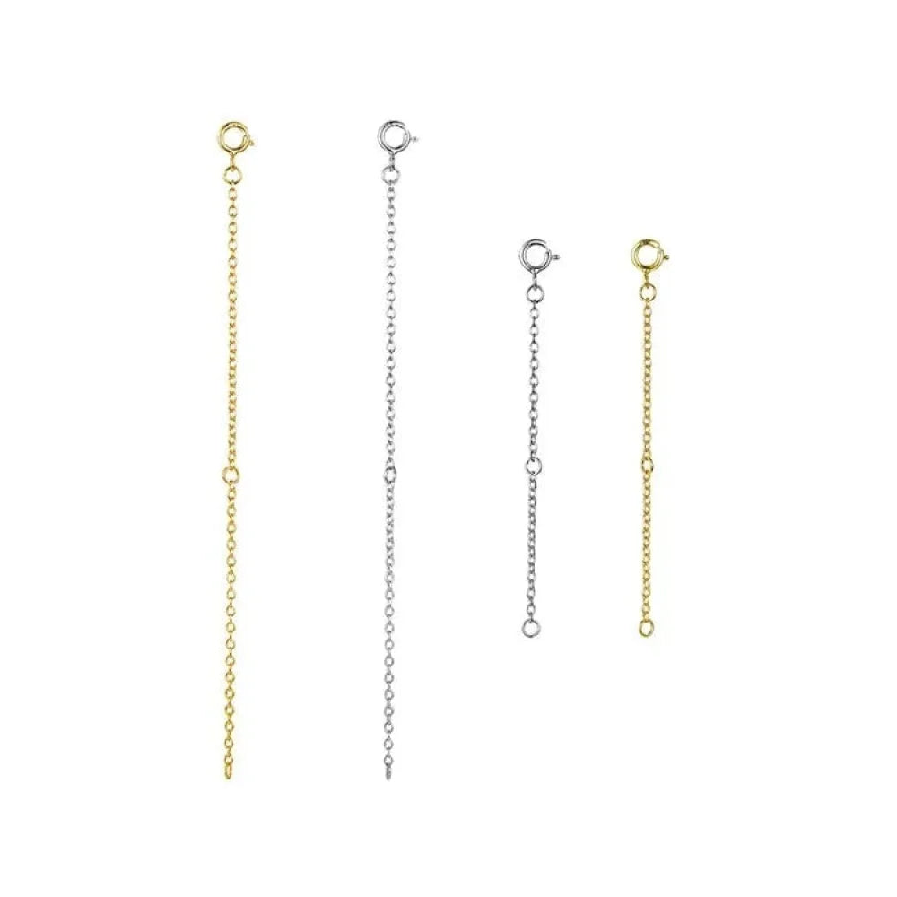 Timeless Elegance: 925 Sterling Silver Adjustable Necklace Chain for Women - Necklaces
