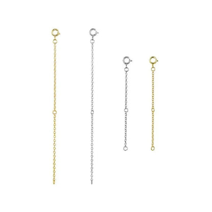 Timeless Elegance: 925 Sterling Silver Adjustable Necklace Chain for Women - Necklaces