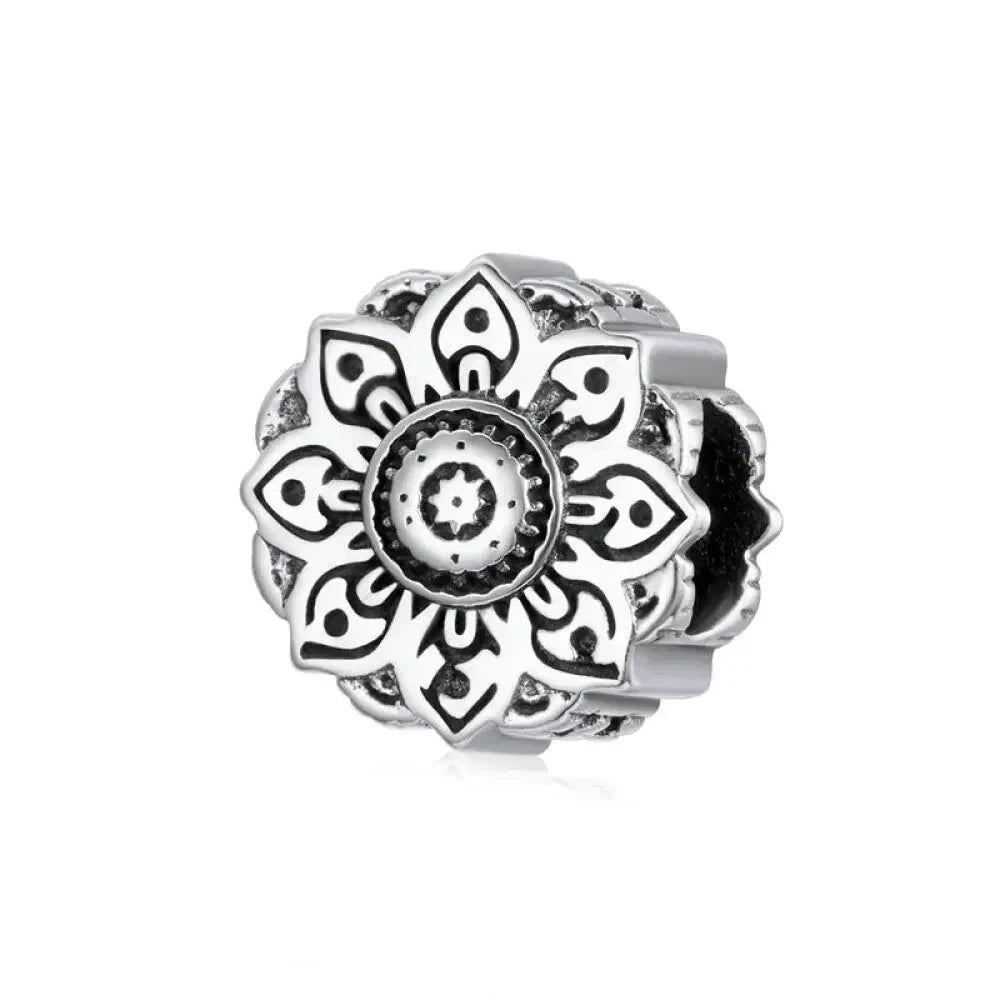 Dazzle in Elegance with 925 Sterling Silver CZ Beads for Bracelets & Bangles - Scc1823 - Charms