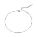 925 Sterling Silver Gold Cable Chain Bracelet | Hollow Link Women’S Fashion Jewelry Scb221 Bracelets