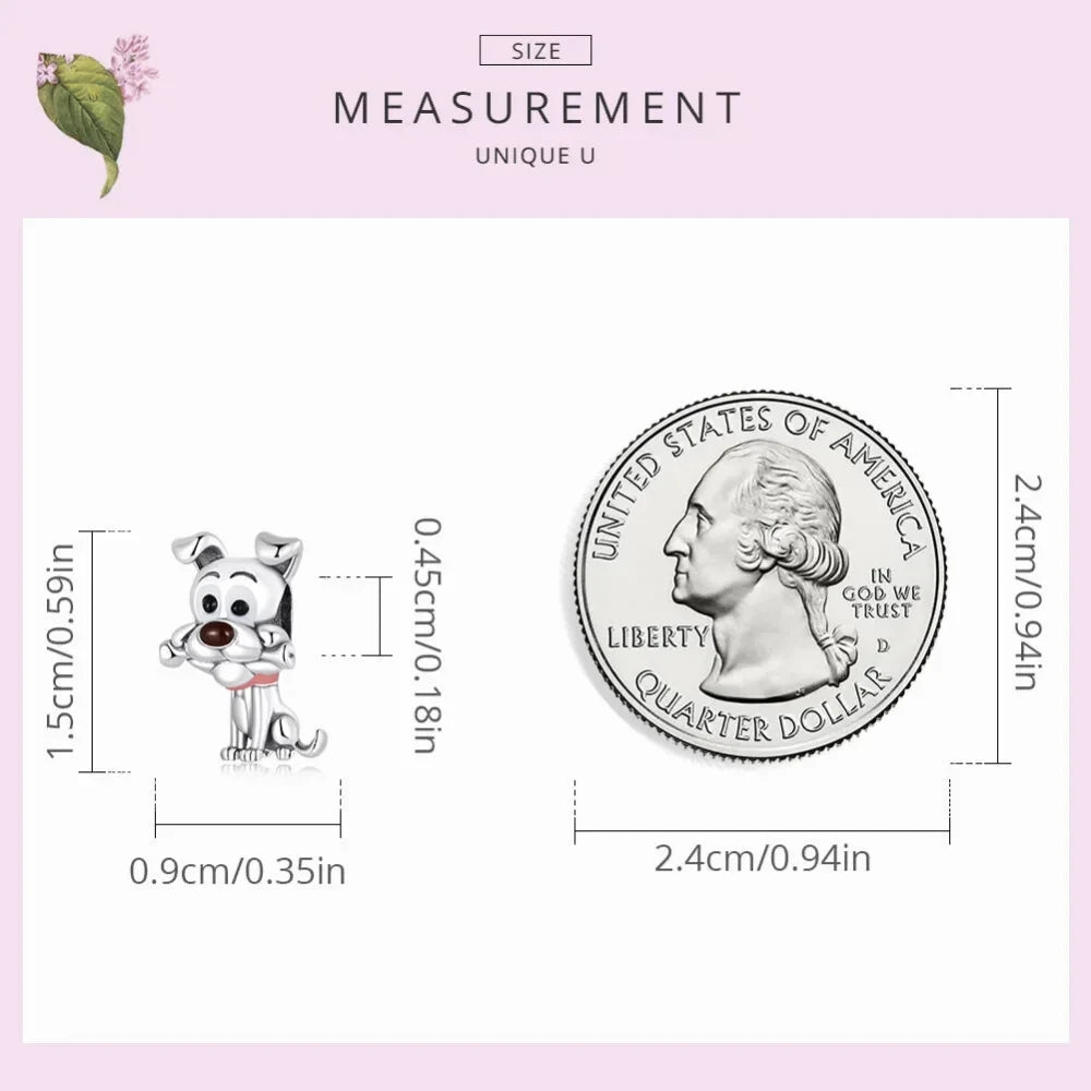 Paw-sitively Adorable: Dog Charm with a Playful Spirit - Charms