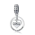 925 Sterling Silver Maternal Love Charm Diy Touching Baby Feet Pendant For Bracelet Scc649 Charms