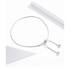 Stylish 925 Sterling Silver Adjustable Snake Charm Anklet Sct016 Anklets