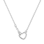 Infinity Love Sterling Silver Heart Pendant Necklace Necklaces