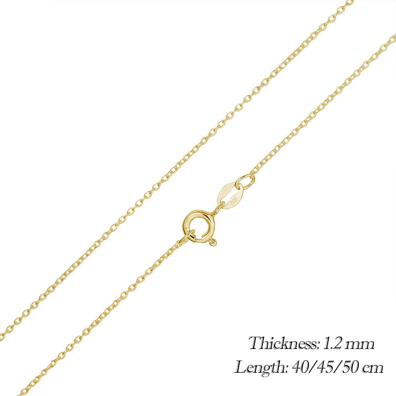 Timeless Elegance: 925 Sterling Silver Adjustable Necklace Chain for Women - Necklaces