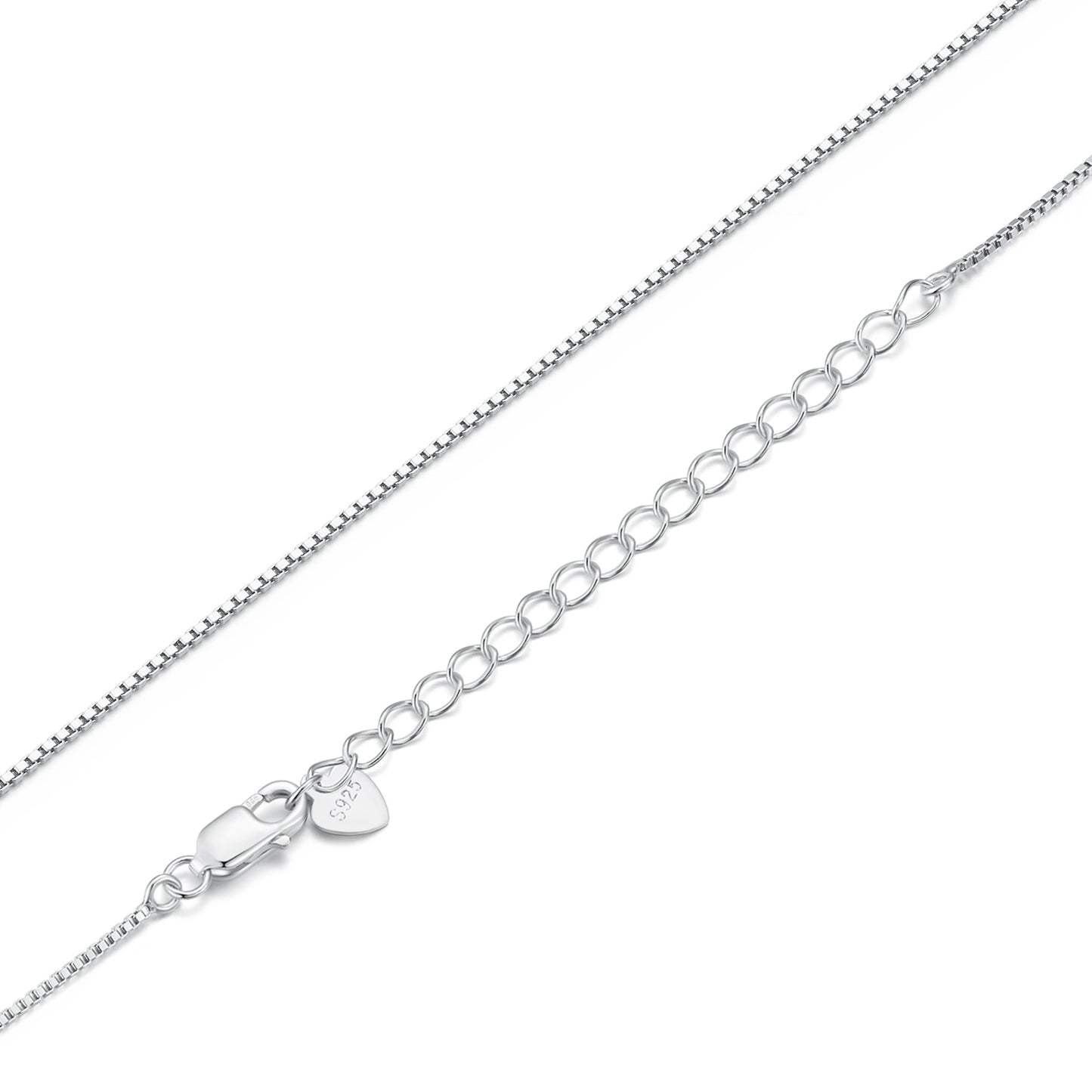 Timeless Elegance: 925 Sterling Silver Adjustable Necklace Chain for Women - Sca024 / 45Cm - Necklaces
