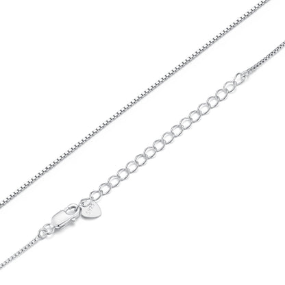 Timeless Elegance: 925 Sterling Silver Adjustable Necklace Chain for Women - Sca024 / 45Cm - Necklaces