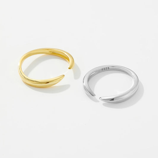 Versatile Sterling Silver Adjustable Ring - Rings