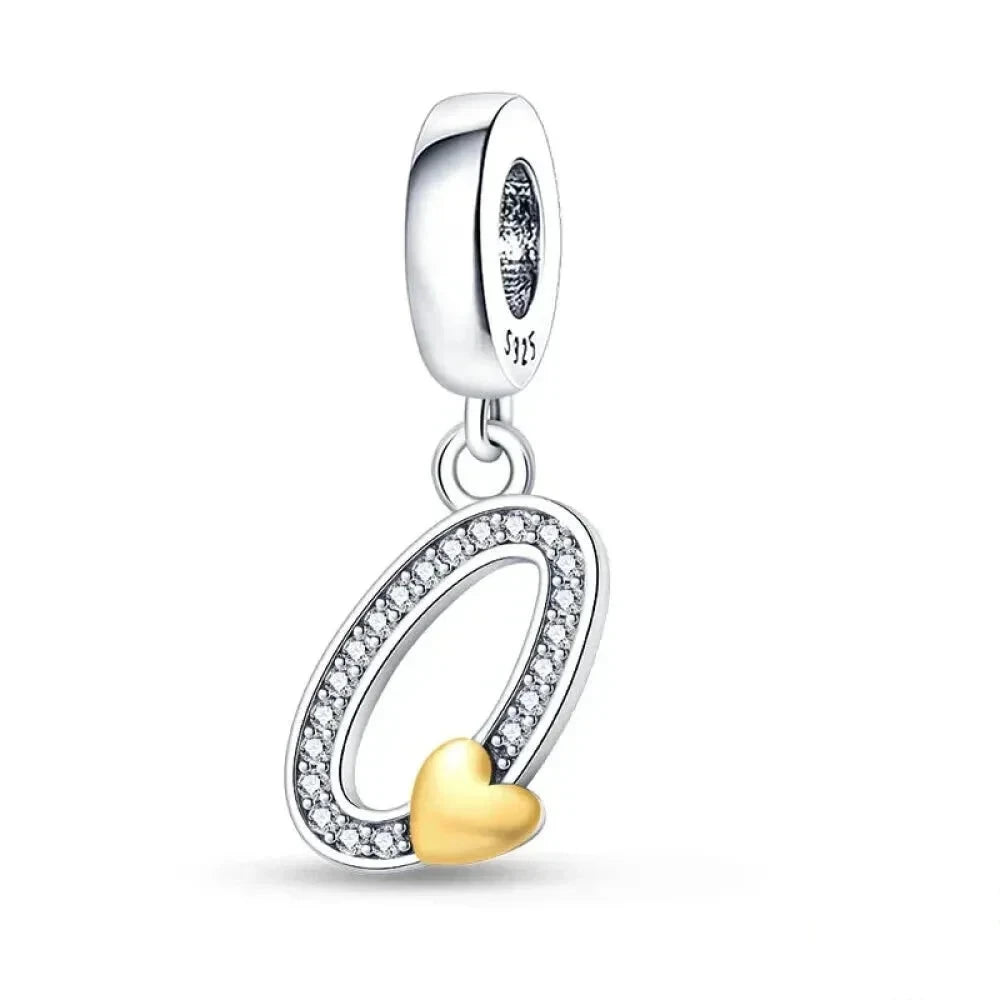 Spell It Out with Style: Alphabet Charms for Bracelets (925 Silver) - O