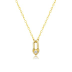 Heartfelt Sterling Silver Pendant Necklace Gold Necklaces