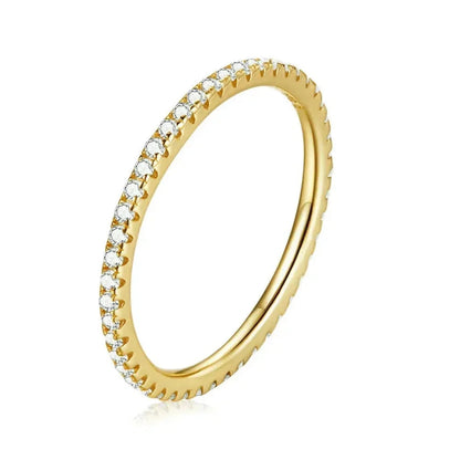 925 Sterling Silver Multicolor Zircon Finger Ring for Women - Trendy Fashion Dazzling CZ Stone Anillos jewellery Gift