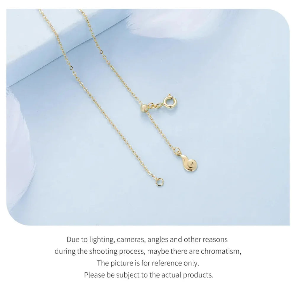925 Sterling Silver Heart Pendant Necklace - Elegant Double Layer Choker for Women - BSN168 - Necklaces