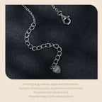 Dazzling 1ct Moissanite Sterling Silver Pendant Necklace Necklaces